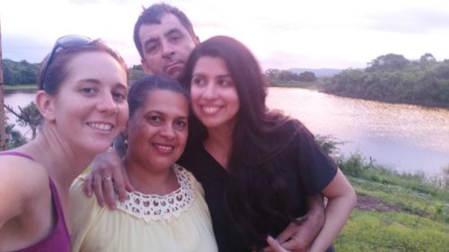 Avec ma famille brésilienne