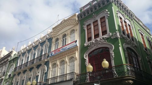 Bâtimentd'une rue de Las Palmas