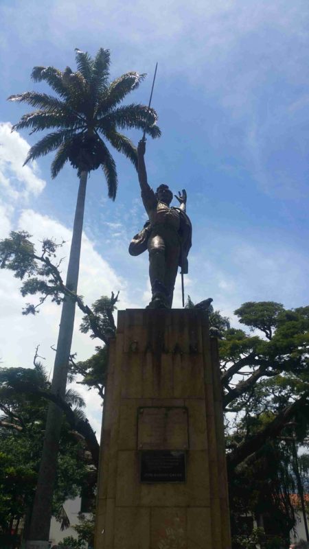 Statue de José Antonio Galan