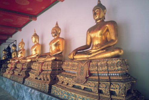 Statue temple en thaïlande